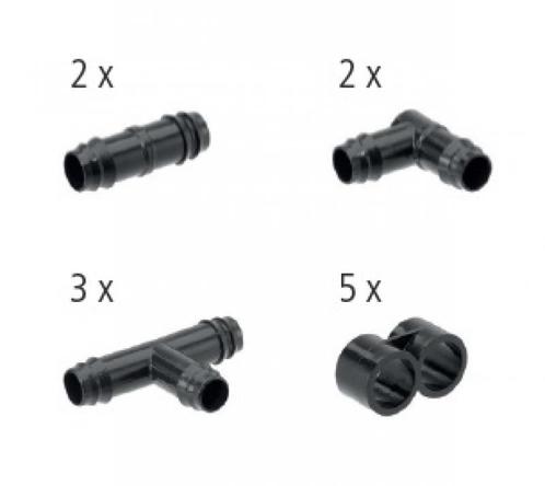 Geka Drip verbindingsset 16mm - 12 stuks, Doe-het-zelf en Verbouw, Sanitair, Ophalen of Verzenden