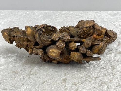 Architectonisch ornament - 1850-1900 - Ornament bloemen op, Antiek en Kunst, Antiek | Overige Antiek