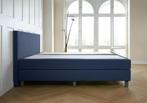 ACTIE! Boxspring Florence 180 200 Blauw, 180 cm, 200 cm, Modern, Verzenden