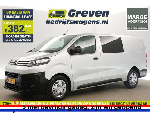 Citroën Jumpy 2.0 BlueHDI L3H1 Marge DC Airco Carplay €382pm, Auto's, Bestelauto's, Handgeschakeld, Diesel, Zilver of Grijs, Citroën