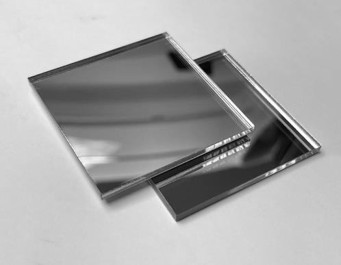 Set van 30 kleine vierkante spiegeltjes (3x50x50 mm, zilver, Doe-het-zelf en Verbouw, Gereedschap | Handgereedschap, Nieuw, Ophalen of Verzenden