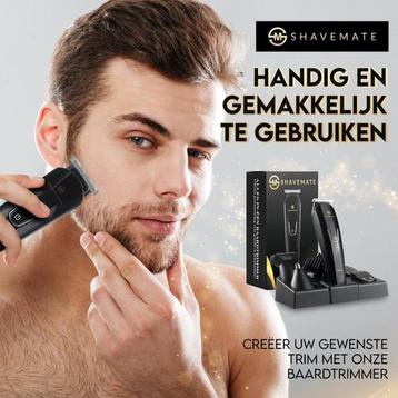 ShaveMate Alles-in-1 Draadloze Waterproof Baardtrimmer vo... beschikbaar voor biedingen