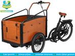 Elektrische bakfiets bakfietsen Qivelo NL topmerk Cargo bike, Nieuw, Overige merken, 4 kinderen of meer, Huif