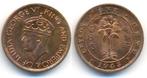 Cent 1945 Asien: Ceylon (MuntenenBankbiljetten-Wereldmunten), Postzegels en Munten, Munten | Amerika, Verzenden