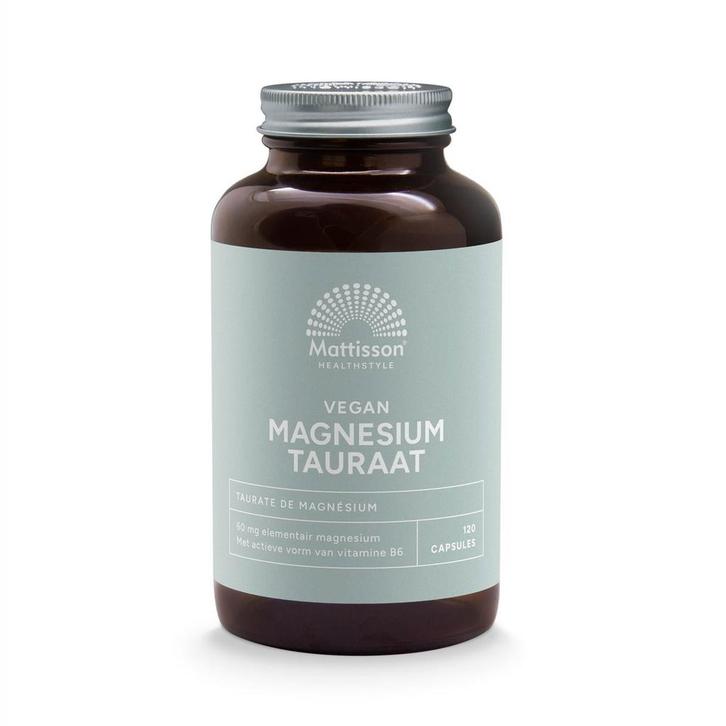 Mattisson Vegan Magnesium Tauraat, Sport en Fitness, Gezondheidsproducten en Wellness, Verzenden