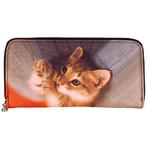 Portemonnee groot poesje/kitten NIEUW, Ophalen of Verzenden, Nieuw, Zwart