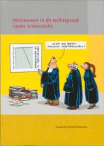 SCP-publicatie 17 - Vertrouwen in de rechtspraak nader, Boeken, Gelezen, Paul Dekker, T. van der Meer, Verzenden