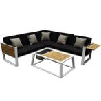 Higold York hoek loungeset 5 delig wit aluminium, Tuin en Terras, Tuinsets en Loungesets, Ophalen of Verzenden, Nieuw, Aluminium