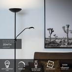 Lucide ZENITH - Leeslamp - LED Dimb. - 3000K - Zwart, Verzenden, Zo goed als nieuw