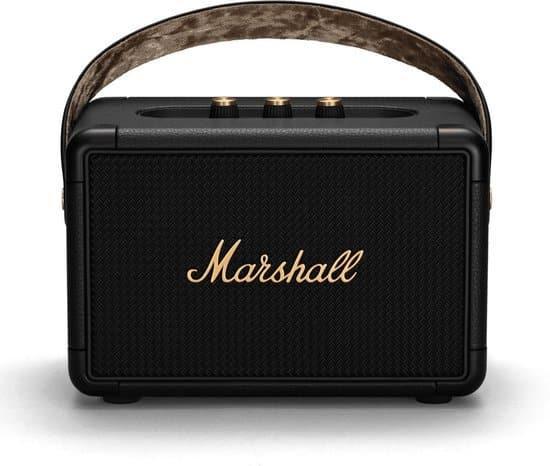 Marshall Kilburn II - Bluetooth speaker - Zwart Metaal, Audio, Tv en Foto, Overige Audio, Tv en Foto, Zo goed als nieuw, Ophalen of Verzenden