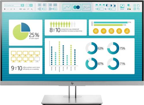 HP EliteDisplay E273D Full HD 27 inch Monitor 1920 x 1080..., Computers en Software, Monitoren, Zo goed als nieuw, Ophalen of Verzenden