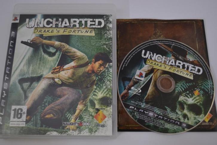 Uncharted Drakes Fortune (PS3), Spelcomputers en Games, Games | Sony PlayStation 3, Zo goed als nieuw, Verzenden