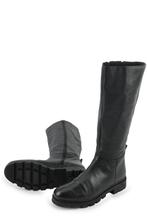 Nelson Laarzen in maat 42 Zwart, Kleding | Dames, Schoenen, Hoge laarzen, Verzenden, Zwart, Zo goed als nieuw