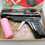 Star Brand - Blikken speelgoed - Toy Cap pistol D32, Boxed, Antiek en Kunst, Antiek | Speelgoed