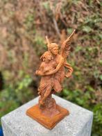 Beeldje van Cupido en psyche  - Sculptuur - Roestpatina, Nieuw, Engelenbeeld, Metaal, Verzenden