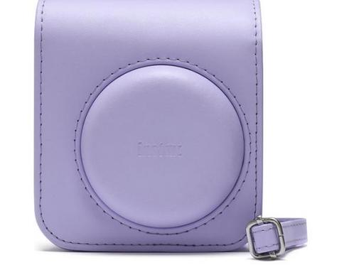 Veiling - Fujifilm Instax Mini 12 - Cameratas - Etui - Lila, Audio, Tv en Foto, Fotoalbums en Accessoires, Gebruikt