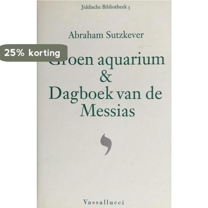 Groen aquarium . Dagboek van de Messias / Jiddische, Boeken, Romans, Gelezen, Verzenden