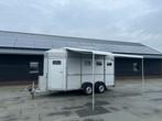 Bockmann Travveler 2-paards diagonaal lader met living !, Ophalen, Gebruikt, Aluminium, 2-paards trailer