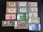 Nederland - 13 banknotes Gulden - various dates