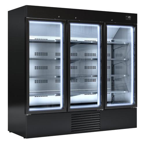 GGM Gastro | Wandkoeling - 2080mm - 2030 liter - met glazen, Witgoed en Apparatuur, Koelkasten en IJskasten, 140 tot 160 cm, Verzenden