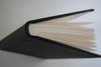 leeg boek zwart leer, Diversen, Verzenden, Nieuw
