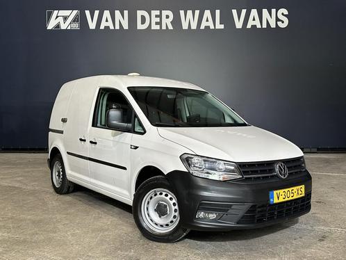 Volkswagen Caddy 2.0 TDI L1H1 Euro6 # Airco | Navigatie |, Auto's, Bestelauto's, Handgeschakeld, Diesel, Wit, Volkswagen, Ophalen of Verzenden