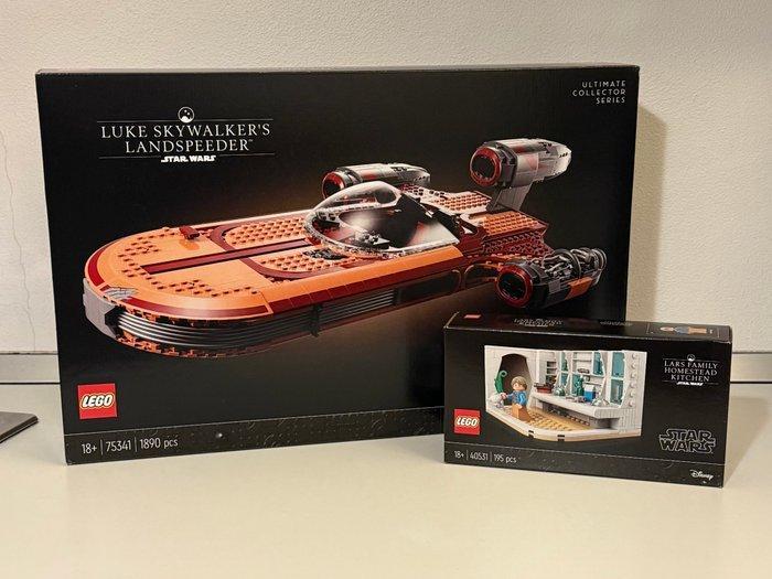 Lego Set - Star Wars - Luke Skywalkers Landspeeder + Lars, Kinderen en Baby's, Speelgoed | Duplo en Lego