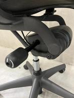 Refurbished Herman Miller Aeron Bureaustoel, Full Option, Ergonomisch, Bureaustoel, Zo goed als nieuw, Zwart