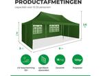 CASARIA Paviljoen 3x6 m Groen – Waterafstotende Partytent, Verzenden, Nieuw