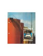 1975 PEUGEOT 404 BROCHURE NEDERLANDS, Boeken, Auto's | Folders en Tijdschriften, Nieuw, Peugeot, Author