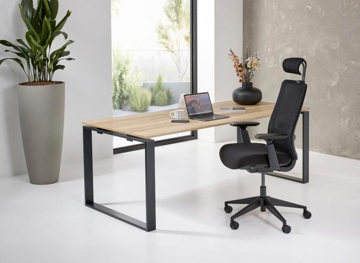 Pulse directie bureau, 200x90cm, natuur eiken, Zakelijke goederen, Kantoor en Winkelinrichting | Kantoormeubilair en Inrichting