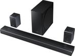 Samsung HW-Q90R - Dolby Atmos soundbar met draadloze sub, Ophalen, Met externe subwoofer, Zo goed als nieuw