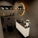 MONDIAZ FOWY toiletmeubel 100cm kleur talc. Waskom positie, Ophalen of Verzenden, Nieuw, Bad