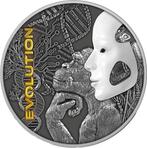 Niue. 5 Dollars 2022 Evolution - 2 oz (Zonder Minimumprijs)