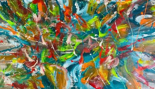 Anastasiya Tumanova - AnAbstract V.310-XXL, Antiek en Kunst, Kunst | Schilderijen | Modern
