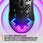 SteelSeries Aerox 9 - Draadloze Gaming Muis - Zwart, Verzenden, Zo goed als nieuw