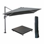 Garden Impressions Hawaii zweefparasol 300x300 cm carbon, Verzenden, Nieuw