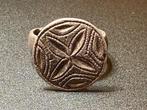 Middeleeuwen, kruisvaardersperiode Zilver Ring met een, Antiek en Kunst