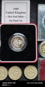 Verenigd Koninkrijk. Elizabeth II. Collection of coins incl., Postzegels en Munten