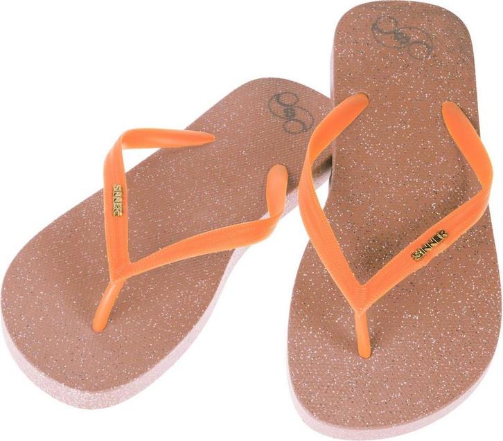SINNER Padank Dames Slippers - 36 - Bruin/Oranje, Kleding | Dames, Schoenen, Verzenden