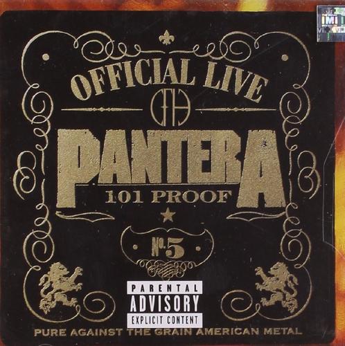 cd - Pantera - Official Live: 101 Proof, Cd's en Dvd's, Cd's | Overige Cd's, Zo goed als nieuw, Verzenden