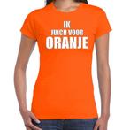 Oranje fan shirt / kleding Holland ik juich voor oranje EK.., Ophalen of Verzenden, Nieuw