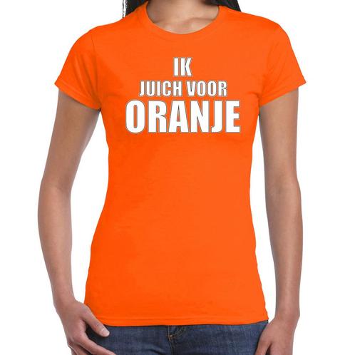 Oranje fan shirt / kleding Holland ik juich voor oranje EK.., Hobby en Vrije tijd, Feestartikelen, Ophalen of Verzenden