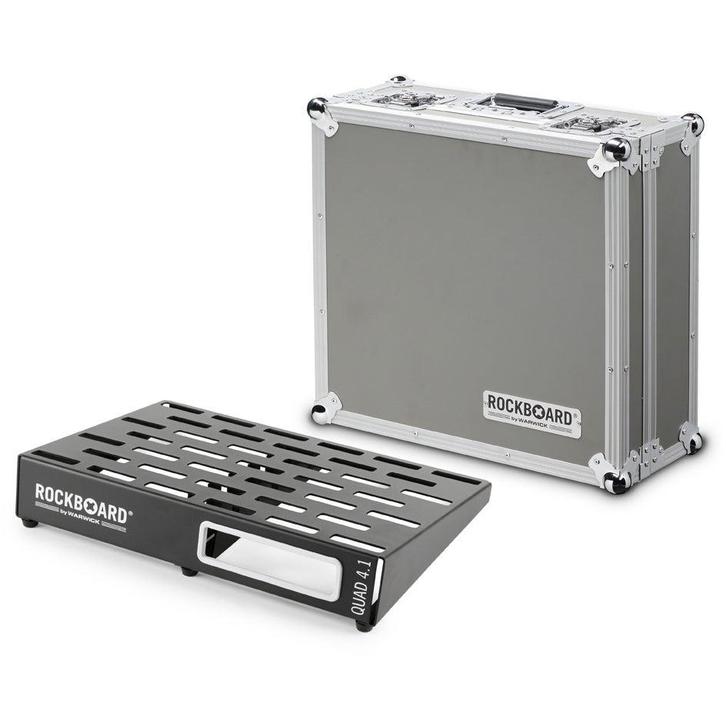 RockBoard QUAD 4.1 C pedalboard met flight case, Muziek en Instrumenten, Effecten, Verzenden