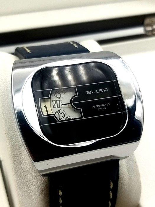 Buler - Automatic XXL Jumbo - Jump Hour - Zonder, Sieraden, Tassen en Uiterlijk, Horloges | Heren