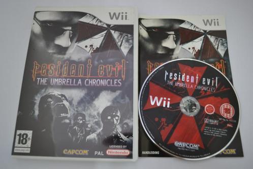 Resident Evil - Umbrella Chronicles (Wii HOL), Spelcomputers en Games, Games | Nintendo Wii, Zo goed als nieuw, Verzenden