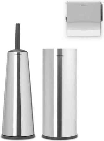 Brabantia ReNew Toiletaccessoires Set - 3-delig - Matt Steel