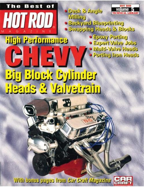 HIGH PERFORMANCE CHEVY BIG BLOCK CYLINDER HEADS &, Boeken, Auto's | Boeken, Chevrolet
