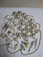 Kerstballen (38) - Antieke en vintage glazen zilveren, Diversen, Kerst, Nieuw