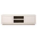 TV-Meubel Helsinki - 160cm - Taupe - 96276 - tv-meubels, Huis en Inrichting, Kasten | Buffetkasten, Nieuw, Overige materialen